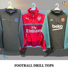 Premium Football Drill Tops 1/4 Zip