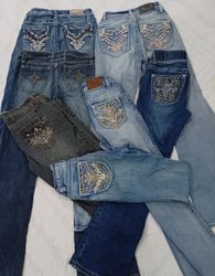 CR6976 Y2K Flare Jeans