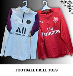 1/4 Zip Football Drill Tops