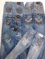 CR6982 Miss Me Flare & Straight Jeans