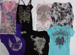 CR6998 Y2K Baby Tees