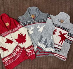 CANADIANA Sweater Knitwear - Premium Range -(REV#5..