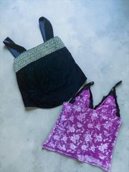 Bellissimi top in velluto alla moda