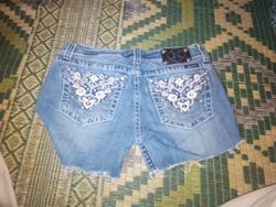 Miss me micro mini shorts