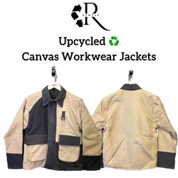 Vestes de travail en toile recyclée