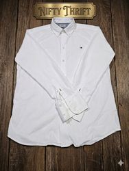 Tommy Hilfiger White Button Up Shirts