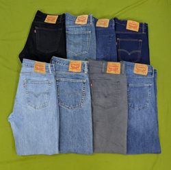RV2554 Levi's Zipper Jeans