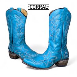 SA458 Vintage Cowboy Boots - Demanded Collection