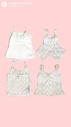 Y2k CottageCore Camitops