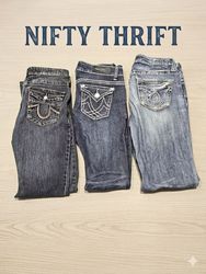 Y2K Embellished Flare/Bootcut Jeans