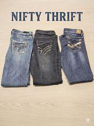 Y2K Embellished Flare/Bootcut Jeans