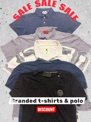 Bulk branded tshirts & polos