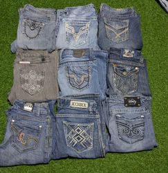 VIGOSS AND OTHER MIX BRANDS JEANS (B 21)