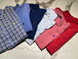 Polo Ralph Lauren shirts 10 Pcs bundle HT-001