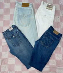 Evergreen True Religion Men Mix Jeans (BV1411)