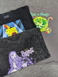 ZV2044 Cartoon Print T-Shirts