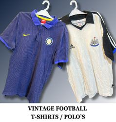 Vintage Football / Soccer Polo's and T Shirts