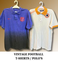 Vintage Football / Soccer Polos and T Shirts