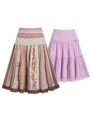 (FV-938) Y2K Barbie Color Fairy cotton Skirts