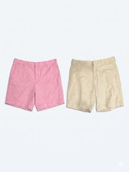 (FV-943) Polo Cotton Shorts