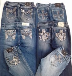CR7004 Miss Me Flare & Straight Jeans