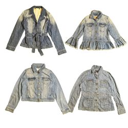 Y2K Unique Denim Jackets RE-2898