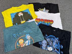 CRZ2067 Cartoon Print T-Shirts