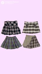 Y2k cyber Mini skirt