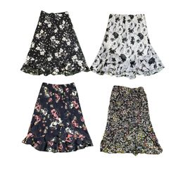 Y2K Forest Vibe Maxi Skirts Tops RE-2902