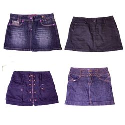 Y2K IT Girl Denim Mini Skirts RW-1676