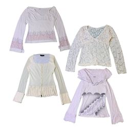 Y2K Fairy core Vibe Full Sleeve Tops RW-1677