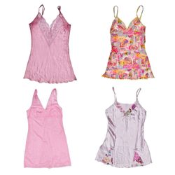 Y2K Coquette Core Slip Dresses