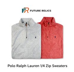 Polo Ralph Lauren 1/4 Zip Sweaters - FRM0001