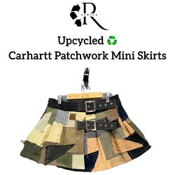 Upcycled Y2K Carhartt Patchwork Skirts (REP)