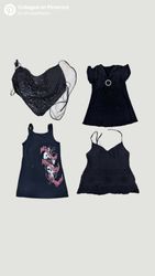 Y2k Gothic Revival Tops