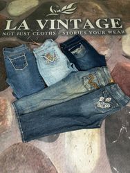 Denim capris, cropped jeans, clam-diggers, 3/4 pan..