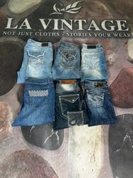 Y2K flared boot cut women pants