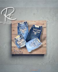 RT 1465 Rock Revival Mix Jeans
