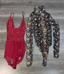 4533 - Y2Kスタイルボディスーツ