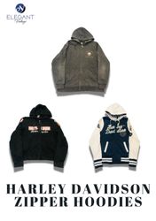 Harley Davidson Zipper Hoodies - EVM1136