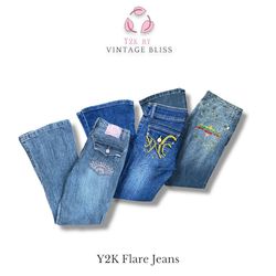 Y2Kフレアジーンズ