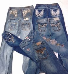 CR7021 Y2K Flare Jeans