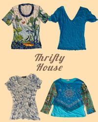 Mermaid Core Y2K Tops(TH/297)