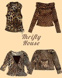 Cheetah Girl Era Y2k Tops(TH/298)