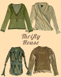 Cottage Fairy Y2K Tops(TH/299)