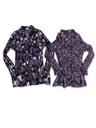 プリントブラウス (FV-1009)