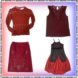 Vintage Cherry Closet - tops, dresses, skirts (SS-..