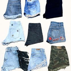 Micro Mini Shorts y2k VCH 61