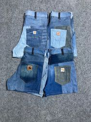 Upcycle Denim Carhartt Shorts