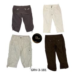 Y2K Cargo Capri – Rare Vintage Streetwear Find (GR..